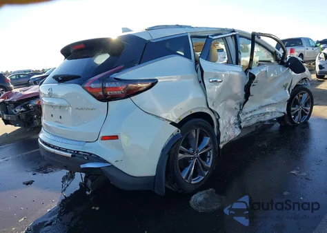 2020 Nissan Murano Platinum z USA, uszkodzony, nr VIN 5N1AZ2DJ5LN159544